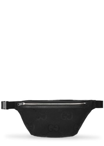 Jumbo GG Monogrammed Belt bag - Black - Gucci - Modalova