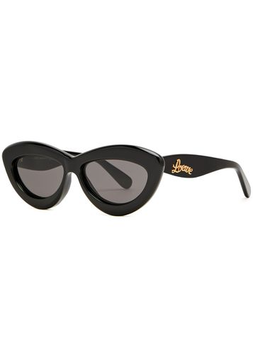 Loewe Cat-eye Sunglasses - Black - Loewe - Modalova