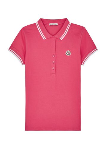 Kids Stretch-cotton Polo Shirt (8-10 Years) - Moncler - Modalova