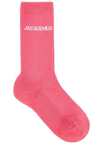 Les Chaussettes Logo Cotton-blend Socks - Jacquemus - Modalova