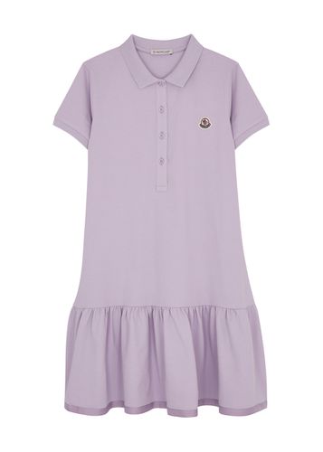 Kids Piqué Cotton Polo Dress (12-14 Years) - - 12 Years - Moncler - Modalova