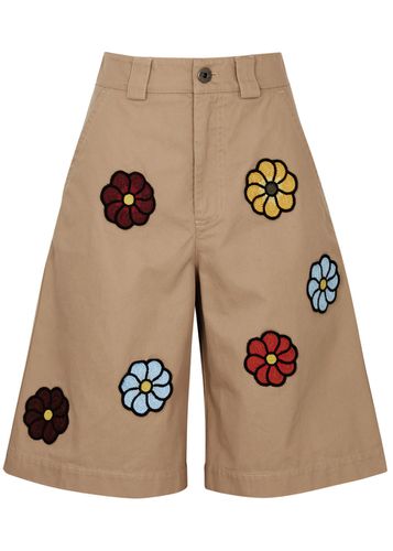 Moncler 1 Moncler JW Anderson Floral Cotton Shorts - - 6 - Moncler Genius - Modalova