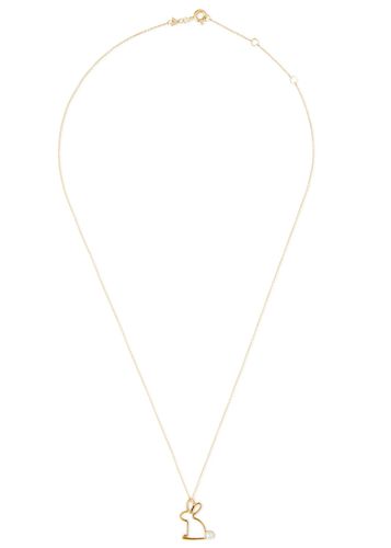 Conejito Perla 9kt Necklace - One Size - Aliita - Modalova