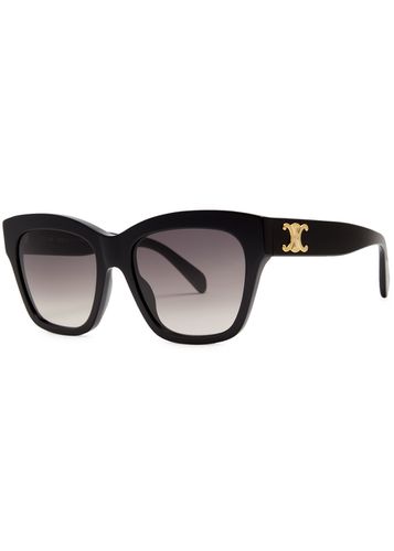 Oversized Square-frame Sunglasses , Graduated Lenses, Designer Plaque at Temples, 100% UV Protection - Celine - Modalova