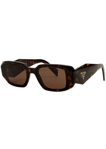 Rectangle-frame Sunglasses Designer-engraved Lenses, Designer-stamped Temples, 100% UV Protection - Prada - Modalova