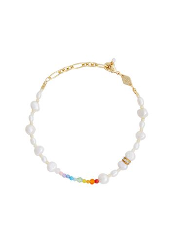 Upcycled Pearly Rainbow 18kt Gold-plated Bracelet - - One Size - ANNI LU - Modalova