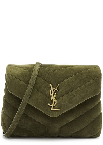 Loulou Toy Quilted Cross Body Bag, Suede Bag - Saint Laurent - Modalova