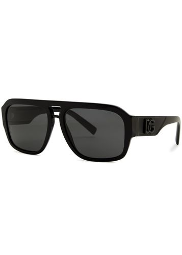 Dolce & Gabbana Square Aviator-style Sunglasses - Dolce&gabbana - Modalova