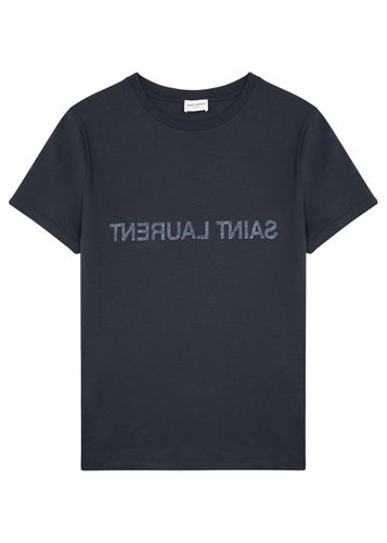 Logo-print Cotton T-shirt - - M - Saint Laurent - Modalova