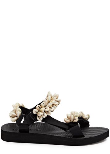 Trekky Shell Embellished Sandals - Handmade - 4 - Arizona Love - Modalova