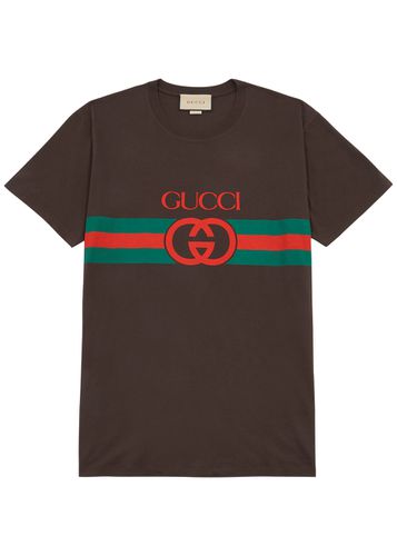 Logo-print Cotton T-shirt - - M - Gucci - Modalova