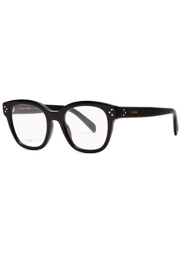 Square-frame Optical Glasses, Glasses, , Can be Fitted With Prescription Lenses, Designer-engraved arm - Celine - Modalova