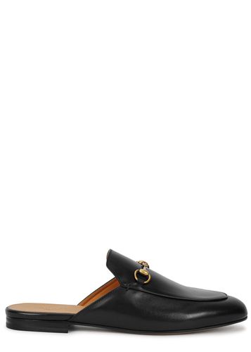 Princetown Leather Backless Loafers - - 7 - Gucci - Modalova