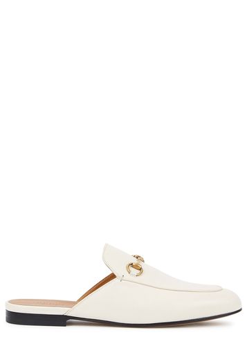 Princetown Leather Backless Loafers - - 3 - Gucci - Modalova