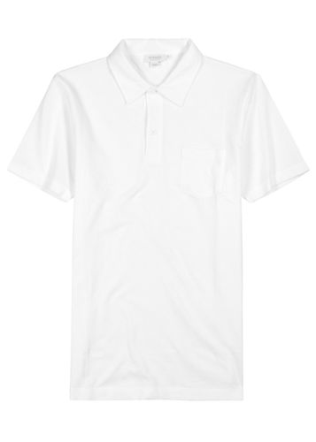 Riviera Cotton-mesh Polo Shirt - - Xxl - Sunspel - Modalova