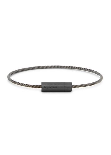 G Brushed Ceramic Cable Bracelet - Le Gramme - Modalova