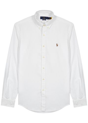 Piqué Cotton Oxford Shirt - - L - Polo ralph lauren - Modalova