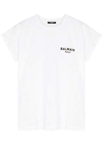 Logo Cotton T-shirt - - M (UK 12 / M) - Balmain - Modalova
