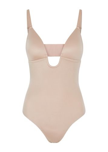 Spanx Oncore Open Bust Bodysuit Beige