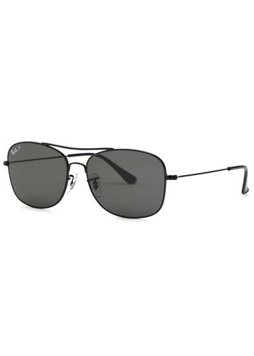 Square-frame Aviator Sunglasses, Sunglasses, , Metal - Ray-ban - Modalova
