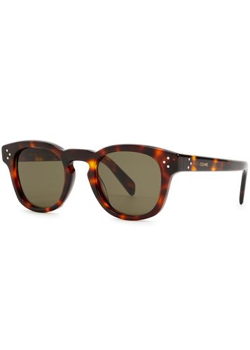 Round-frame Sunglasses , Designer-stamped Arms, 100% UV Protection - Celine - Modalova