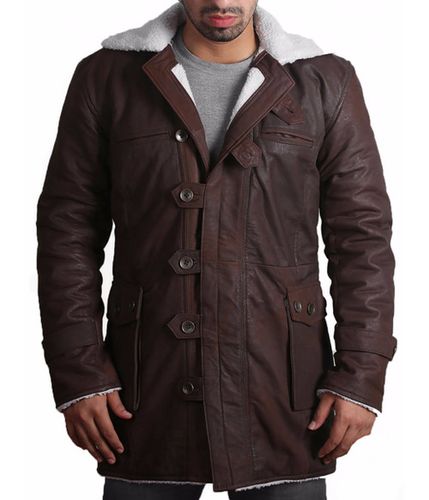 Bane Coat Choco Brown Trench - Feather skin - Modalova