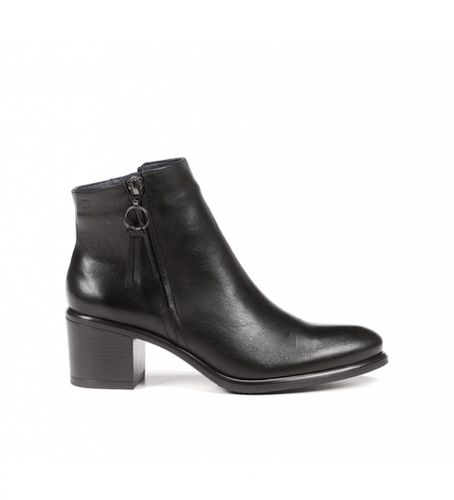 D8606-SU Lexi Bottines en cuir - Hauteur du talon 6cm (37), 5 à 8 cm, Fermeture éclair, Casuel - Dorking by Fluchos - Modalova