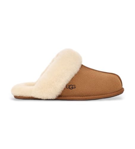 Baskets en cuir marron Scuffette II (36), Plat, Homewear - UGG - Modalova