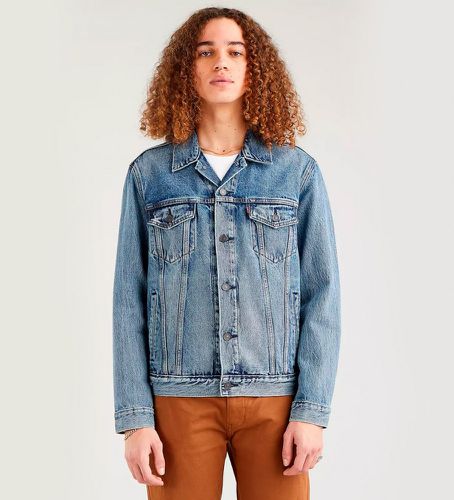 Veste de camionneur bleue (L), Casuel, Coton, Denim - Levi's - Modalova