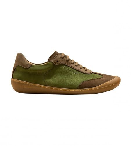 Unisex. 2576611SL005_0G3 Baskets en cuir N5766 Multi Pawikan (36), Plat, Lacets, Casuel - El Naturalista - Modalova