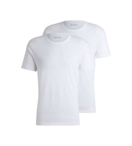 Lot de 2 T-shirts blancs à coupe décontractée (S), Noir, Homewear, Coton, Manche courte - BOSS - Modalova