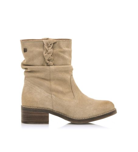 Bottines casual FRONTIER en cuir (41), Plat, Fermeture éclair, Casuel - Mustang - Modalova