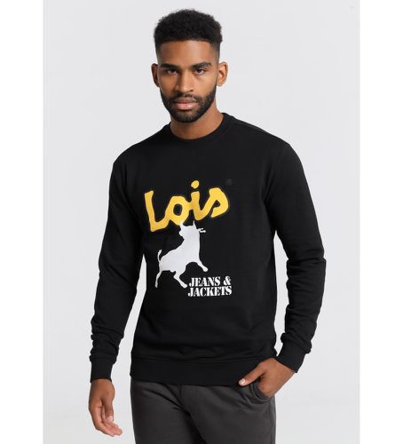 Sweatshirt 131853 (S), Casuel, Coton, Manche longue - Lois Jeans - Modalova