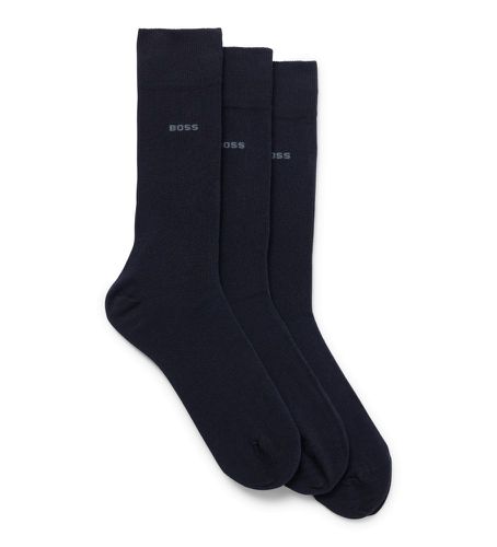 Lot de 3 paires de chaussettes longues standard (47-50), Homewear, Coton - BOSS - Modalova