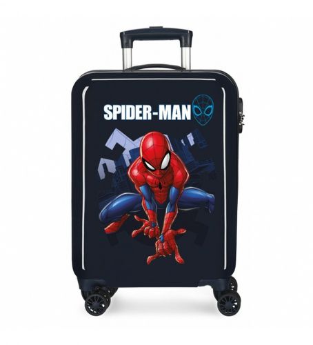 Unisex. 4651762 Spiderman Action Cabin Case Rigid Action 55cm (OSFA), Bleu, Casuel, ABS/Polycarbonate, Cabine - Disney - Modalova