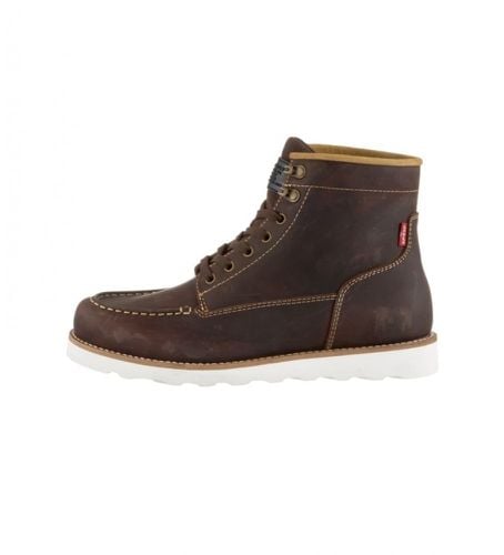 Bottines en cuir Darrow Mocc marron (46), Plat, Lacets, Casuel - Levi's - Modalova