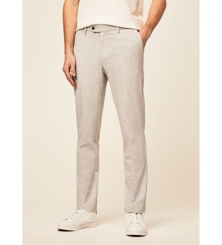 HM212430 Pantalon chino mélangé (35/32), Casuel, Coton - Hackett London - Modalova