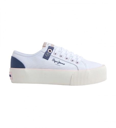 PLS31456 Trainers Platform Ottis Sun (36), Tissu, Lacets, Casuel, Durable - Pepe Jeans - Modalova