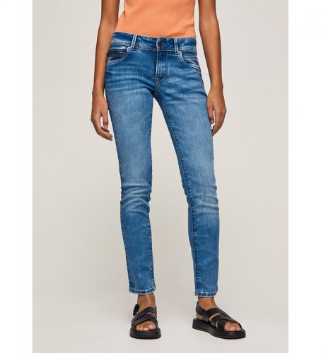 PL204165VU1 Jean New Brooke (27/30), Casuel, Coton, Denim, Durable - Pepe Jeans - Modalova