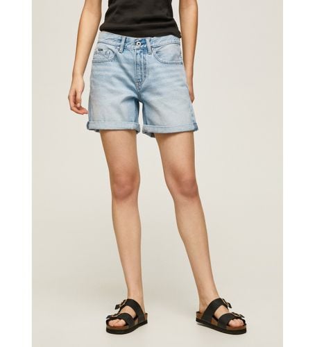 PL800997PE7 Short Mable (27), Casuel, Denim, Le coton biologique, Durable - Pepe Jeans - Modalova