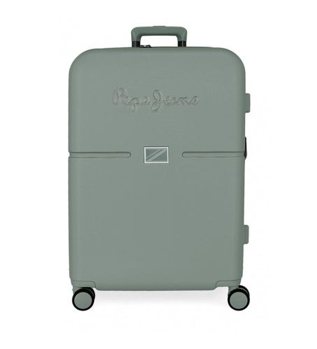 Unisex. 7699233 Valise rigide verte moyenne -48x70x28cm (OSFA), Casuel, ABS/Polycarbonate - Pepe Jeans - Modalova