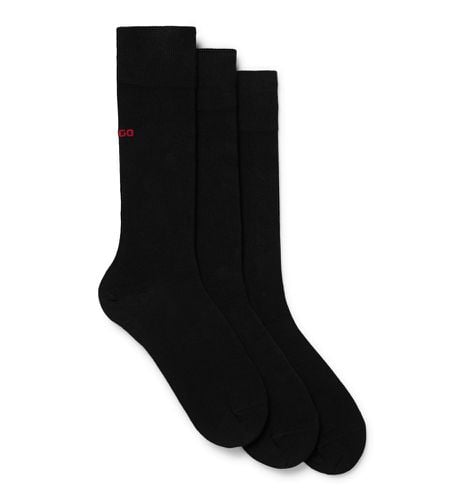 Lot de 3 paires de chaussettes longues standard (39-42), Homewear, Coton - HUGO - Modalova