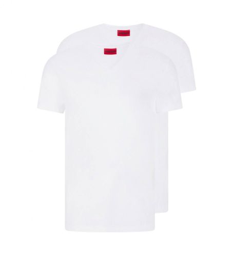 Pack 2 T-shirts, , col en V, col en V, (S), Casuel, Coton, Manche courte, Durable - HUGO - Modalova