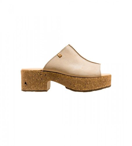 S005_039 Sandales en cuir N5892 Arbequina - Hauteur du talon 6cm (36), 5 à 8 cm, Aucun, Casuel - El Naturalista - Modalova