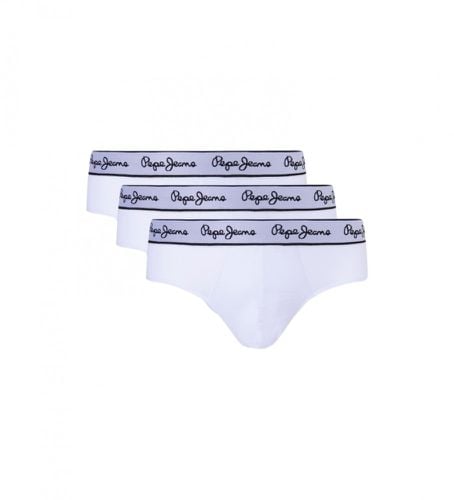 PMU10970 Paquet de 3 slips classiques blancs (S), Homewear, Le coton biologique, Durable - Pepe Jeans - Modalova