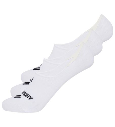 WS410114A Chaussettes invisibles en Coolmax (S/M), Blanc, Casuel, Sport, Outdoor, Running, Sportswear, Multisport, Poly - Superdry - Modalova