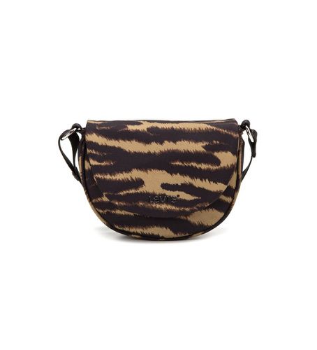 Sac à bandoulière à imprimé animalier marron (OSFA), Casuel, Polyester - Levi's - Modalova