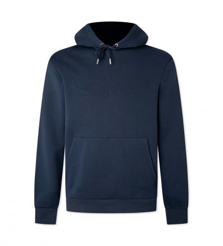 HM581155 Sweatshirt Am Embossed HDY (XXL), Casuel, Coton, Classique, Marine - Hackett London - Modalova