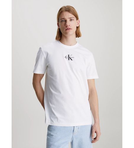 J30J323483 T-shirt en coton avec monogramme (L), Casuel, Manche courte, Durable - Calvin Klein - Modalova