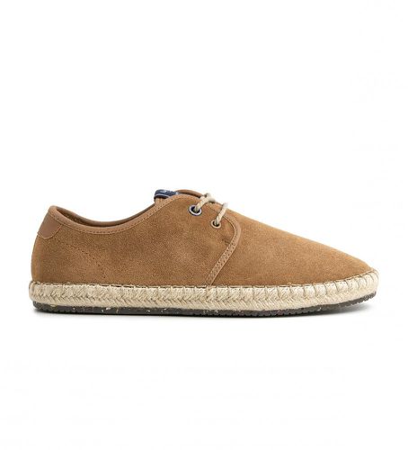 PMS10314 Baskets en cuir marron Tourist Claic (45), Plat, Lacets, Casuel, Durable - Pepe Jeans - Modalova